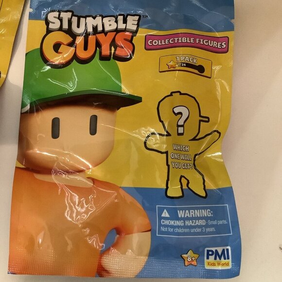 Stumble Guys Collectible Figures Surprise Packs Unopened 7 Packs - Picture 3 of 3